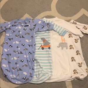 Fleece sleep sacks from carters